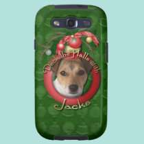 Navidad - cubierta los pasillos - Jack Russell cárcasas casemate