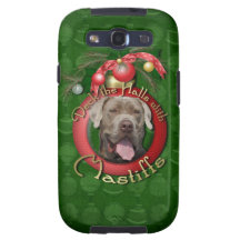 Navidad - cubierta los pasillos - mastines - fisgó galaxy SIII cárcasa