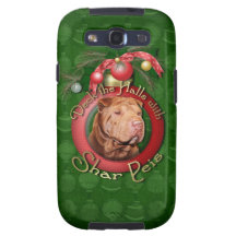 Navidad - cubierta los pasillos - Shar Peis - afor Galaxy SIII Funda