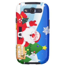 navidad de carcasa de movil de samsung galaxy SIII funda