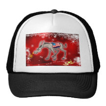 Navidad de Demócrata Gorros