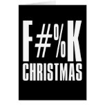 Navidad de F#%K Tarjetón
