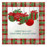 Navidad de la fiesta de Navidad INVITATIONS~ Anuncios Personalizados