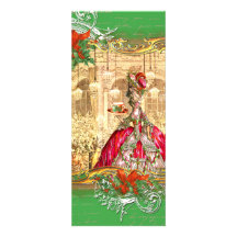 Navidad de la invitación de la fiesta del té de Ma