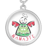 Navidad de la yoga de Namaste Colgantes