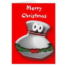 Navidad de los bolos felicitación