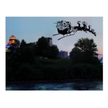 Navidad de Louisville Tarjeta Postal