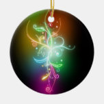 Navidad de neón ornaments para arbol de navidad