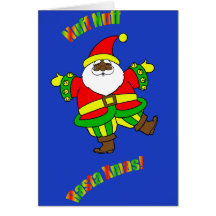 Navidad de Rasta Tarjeta