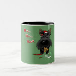 Navidad de Terrier del escocés Tazas