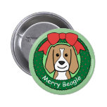Navidad del beagle pins