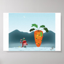 Navidad del conejo impresiones