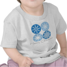 Navidad del copo de nieve camiseta