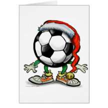 Navidad del fútbol felicitacion 