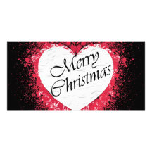 Navidad del gótico tarjetas fotográficas personalizadas