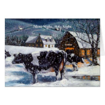 NAVIDAD DEL PAÍS: VACAS: NOCHE SILENCIOSA FELICITACIONES