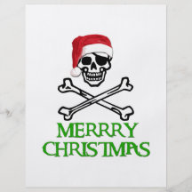 Navidad del pirata tarjetas informativas
