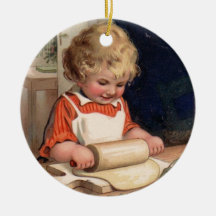 Navidad del vintage - galletas de la hornada del c adorno de reyes
