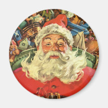 Navidad del vintage, juguetes del trineo del vuelo imanes  