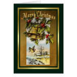 Navidad del vintage tarjetas