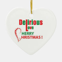 Navidad delirante de un amor adornos de navidad