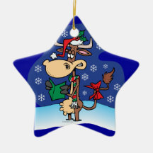navidad divertido caroling el dibujo animado de la adornos