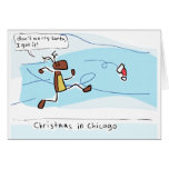 Navidad en Chicago Tarjeton