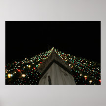 Navidad en el círculo poster