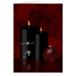 Navidad gótico - tarjeta de felicitación