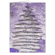 Navidad helada tarjetas