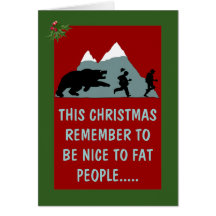 Navidad hilarante felicitación