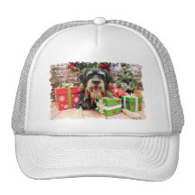 Navidad - Labrador X - Augie Gorros Bordados