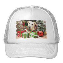 Navidad - Labrador X - máximo Gorras De Camionero
