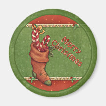 Navidad lindo, caprichoso que almacena diseño iman