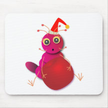 Navidad Mousepad: Hormiga roja Alfombrilla De Ratón
