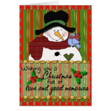 Navidad Nevado Tarjetón