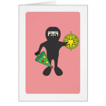 Navidad Ninja Felicitación