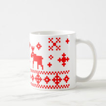 Navidad noruego tazas de café