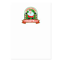 Navidad Papá Noel del padre Tarjeta De Visita