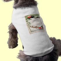 Navidad pasado de moda ropa para mascotas