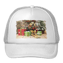 Navidad - pastor alemán X - Bailey Gorras