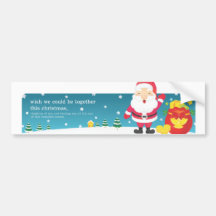 Navidad Pegatina De Parachoque