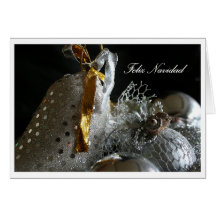 Navidad Plateada Felicitacion