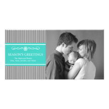 Navidad raya la tarjeta de la foto del navidad (gr tarjetas fotograficas 