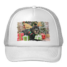 Navidad - raza mezclada - Harry Gorros Bordados