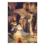 Navidad religioso del vintage, unos de los reyes m anuncio