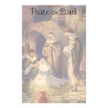 Navidad religioso del vintage, unos de los reyes m papelería de diseño