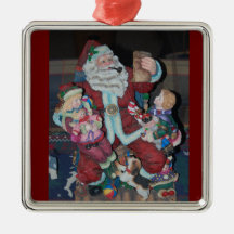 Navidad Santa Adornos