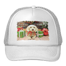 Navidad - Shih Tzu X - Zoe Gorro De Camionero