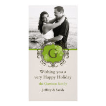 Navidad Tarjeta Con Foto Personalizada
